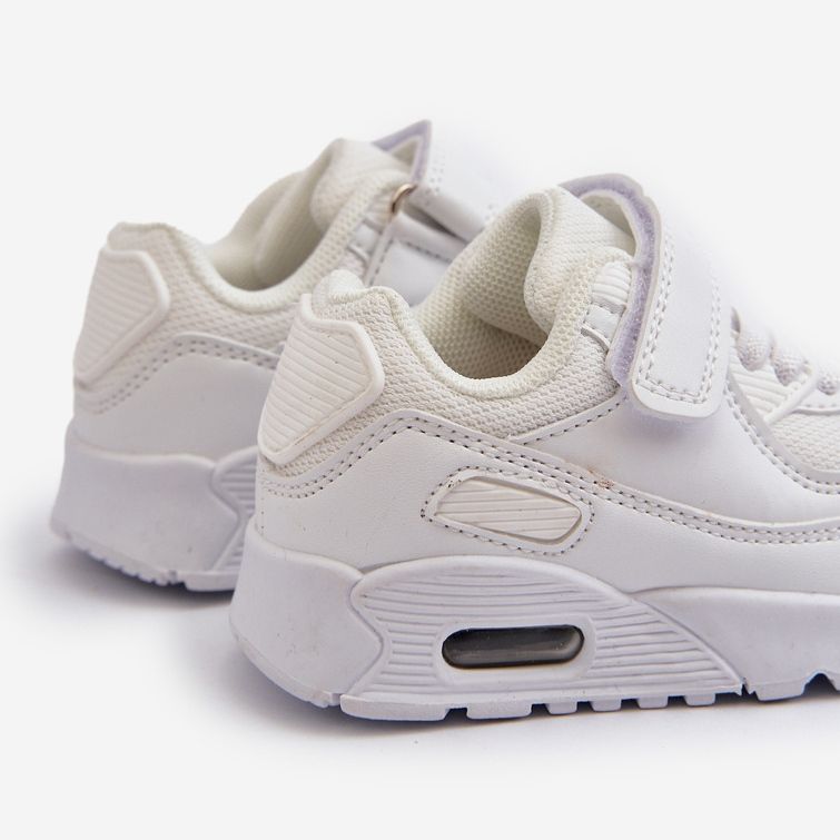 Baskets Velcro Enfant Krissandra Blanches 2 Baskets Velcro Enfant Krissandra Blanches 2