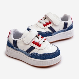 Chaussures de sport classiques en denim Marlin pour enfants bleu 2