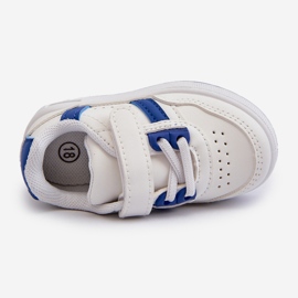 Chaussures de sport classiques pour enfants Marlin blanc et bleu 2