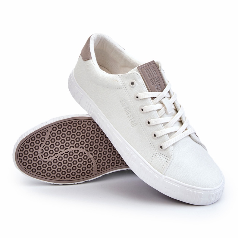 Baskets Big Star Homme LL174131 Blanc blanche 3