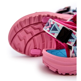 Sandales Velcro Girls Lee Cooper LCW-24-34-2600 Pink rose 1