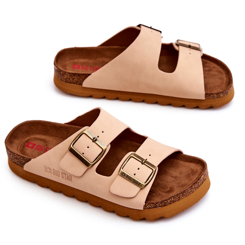 Chaussons Classiques Femme Big Star LL274478 Beige 3