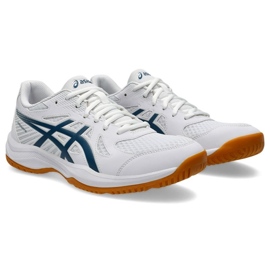 Asics Upcourt 6 M 1071A104 100 chaussures de volley-ball blanc 2