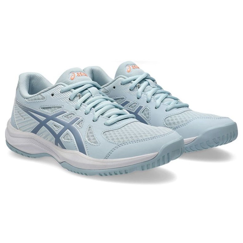 Asics Upcourt 6 W 1072A107 020 chaussures de volley-ball bleu 2 Asics Upcourt 6 W 1072A107 020 chaussures de volley-ball bleu 2