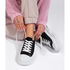Baskets noires classiques pour femmes le noir 2