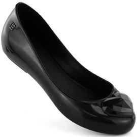 Ballerines parfumées confortables Zaxy W INT2007B, noir le noir 1