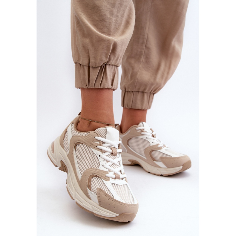 Baskets Kildia beiges pour femmes, chaussures de sport 2