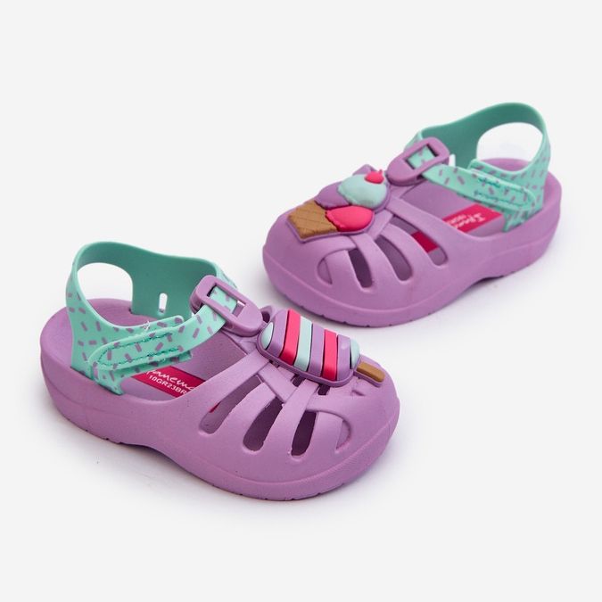 Sandales Pour Enfants Avec Velcro 83486 Ipanema Summer Xiii Baby Violet 1 Sandales Pour Enfants Avec Velcro 83486 Ipanema Summer Xiii Baby Violet 1