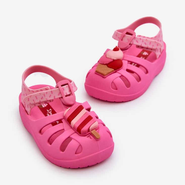 Sandales Velcro Pour Enfants 83486 Ipanema Summer Xiii Baby Rose 2