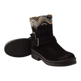 Ouvriers isolés en cuir Filippo 392 le noir 3
