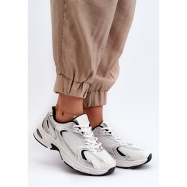 Chaussures de sport pour femmes, baskets blanches et noires Leranea 1 Chaussures de sport pour femmes, baskets blanches et noires Leranea 1