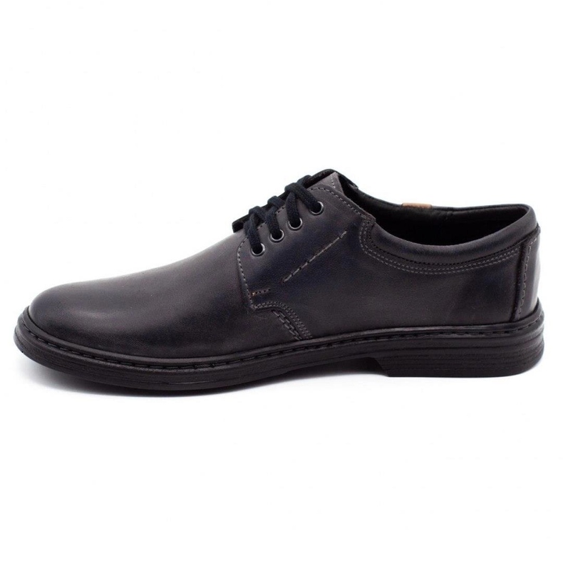 Joker Chaussures en cuir pour hommes 415 gris 1 Joker Chaussures en cuir pour hommes 415 gris 1