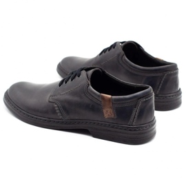 Joker Chaussures en cuir pour hommes 415 gris 4 Joker Chaussures en cuir pour hommes 415 gris 4