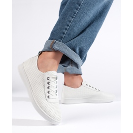 Baskets blanches classiques pour femme 3