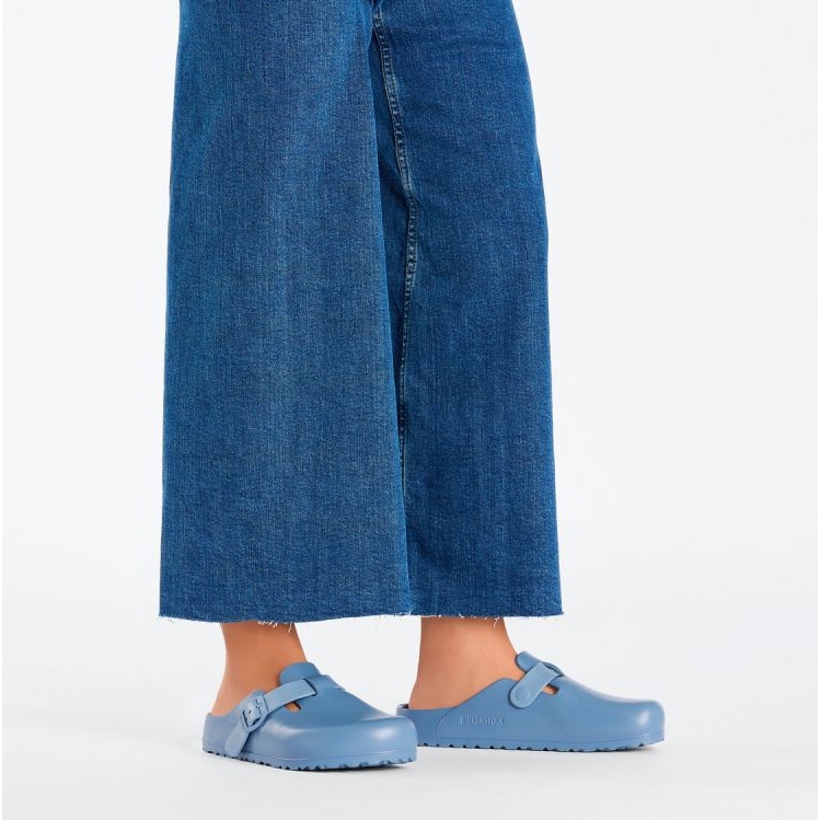 Birkenstock Boston Eva W 1027259 tongs bleu 2 Birkenstock Boston Eva W 1027259 tongs bleu 2