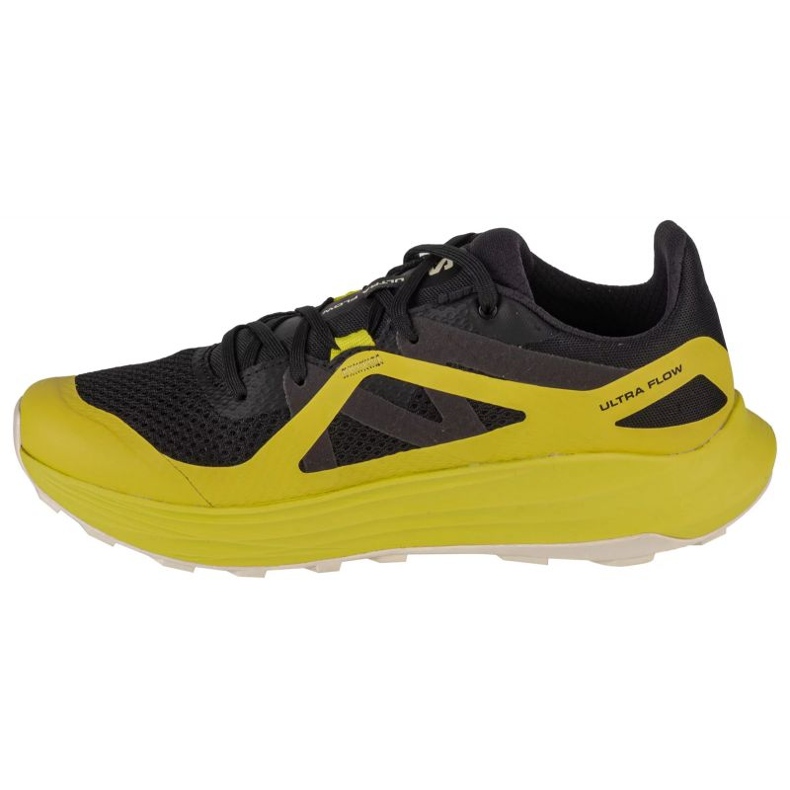 Chaussures Salomon Ultra Flow M 474625 jaune 1 Chaussures Salomon Ultra Flow M 474625 jaune 1