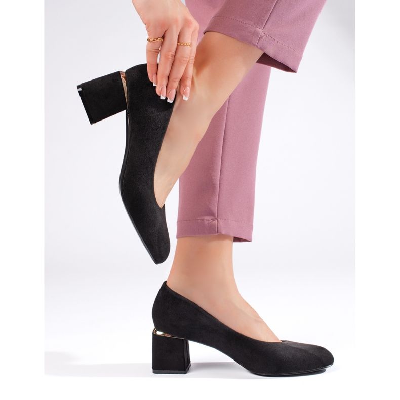 Talons hauts en daim noir 2