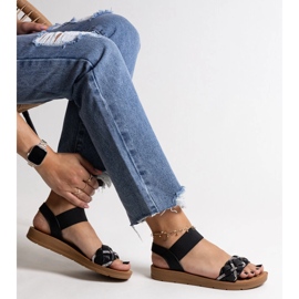 Sandales Aldona noires 1