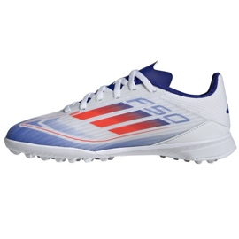 Chaussures de football Adidas F50 League Tf IF1372 blanche 2