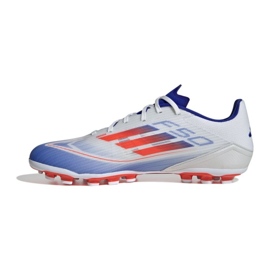 Chaussures de football adidas F50 League 2G/3G Ag IF1330 blanche 1
