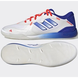 Chaussures de football Adidas Fevernova Court In M IG8766 blanche 1