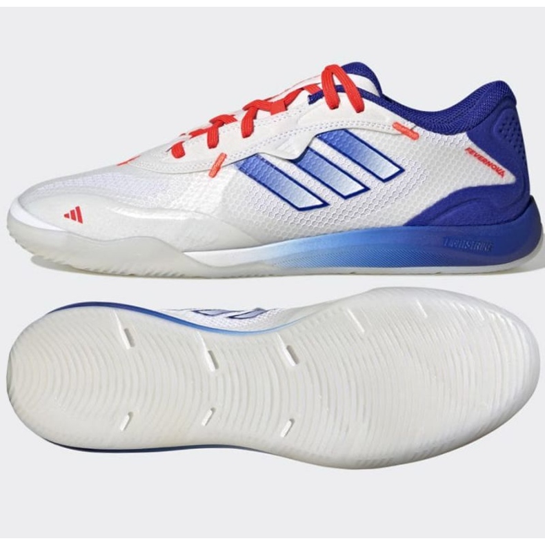 Chaussures de football Adidas Fevernova Court In M IG8766 blanc 1