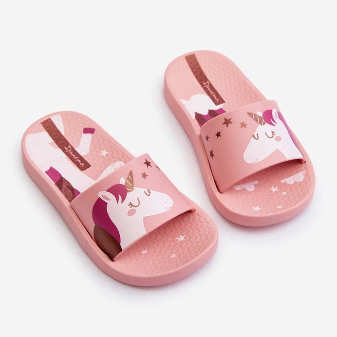Tongs fille avec licorne 83474 Ipanema Urban V Slide Kids Rose 2
