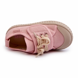 Baskets enfant HI-POLY System Big Star NN374019 Rose 3