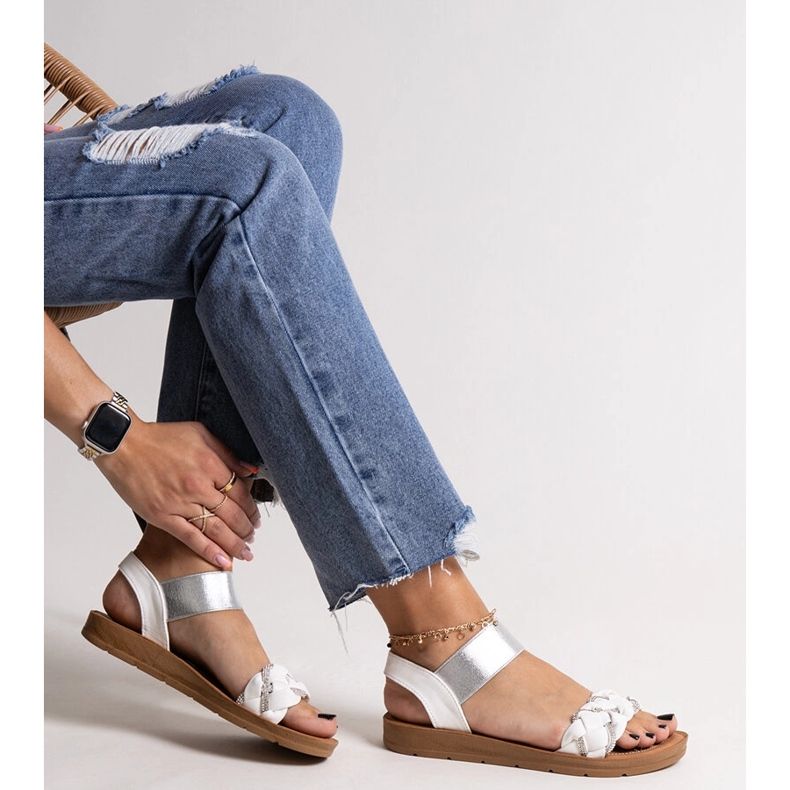 Sandales Aldona blanches 1