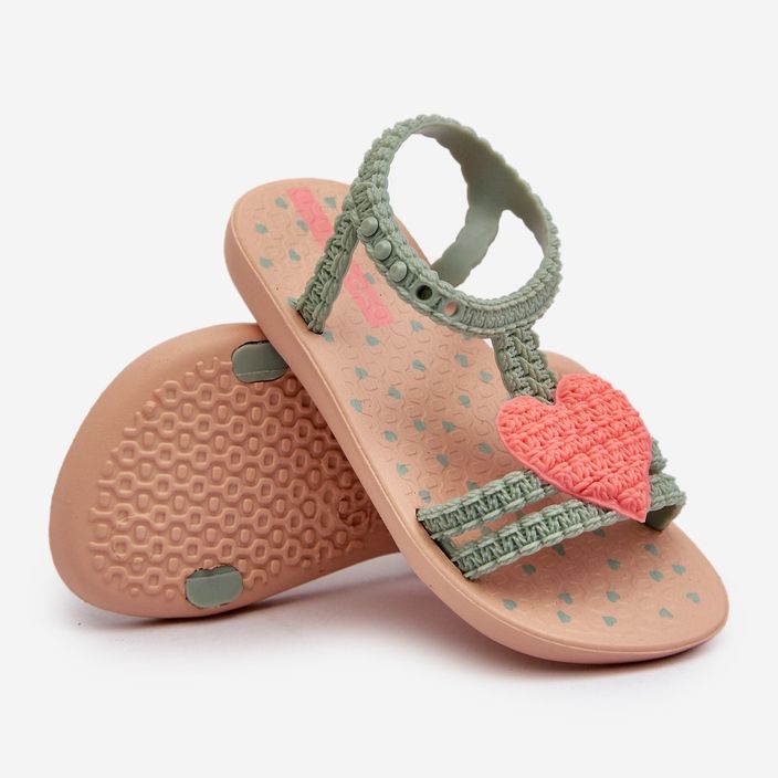 Sandales Enfant Avec Coeur 81997 Ipanema My First Baby Vert 1