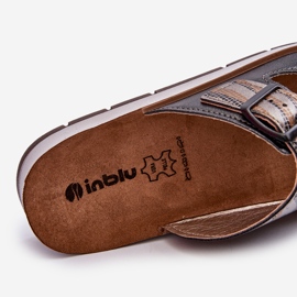 Tongs confortables pour femmes avec boucles Inblu CP000045 Noir 1