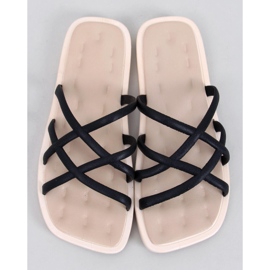 Gomis Tongs en caoutchouc noir 1