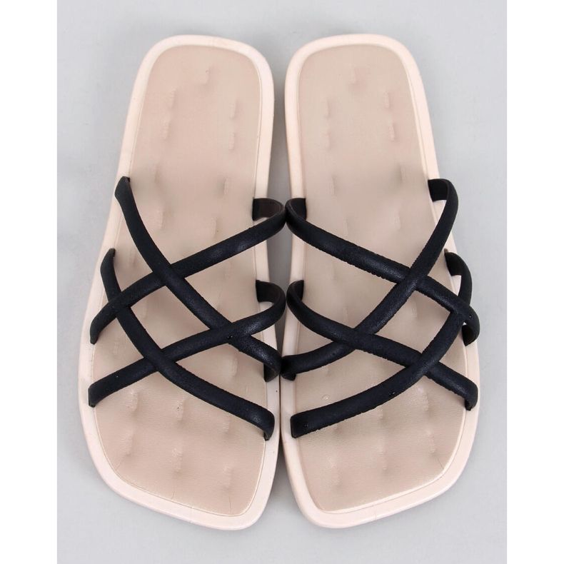 Gomis Tongs en caoutchouc noir 1