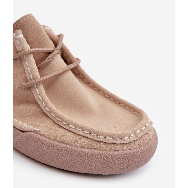 Chaussures Femme Sergio Leone SP021 En Daim Beige 1