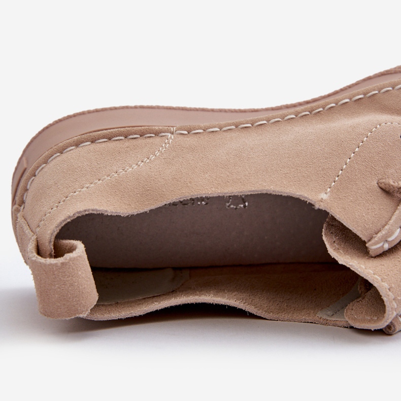 Chaussures Femme Sergio Leone SP021 En Daim Beige 2