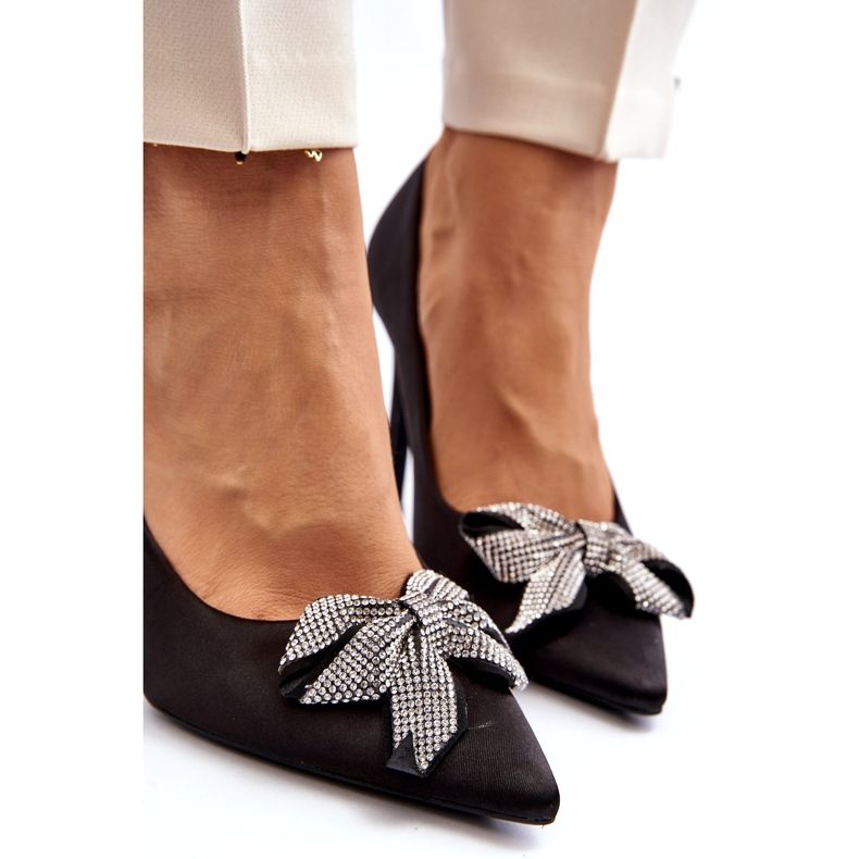 Sweet Shoes Escarpins Fairine noirs avec nœud 5