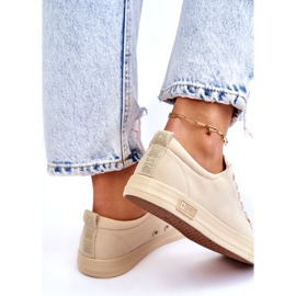 Baskets Basses Lisses Femme Big Star LL274061 Beige 3 Baskets Basses Lisses Femme Big Star LL274061 Beige 3