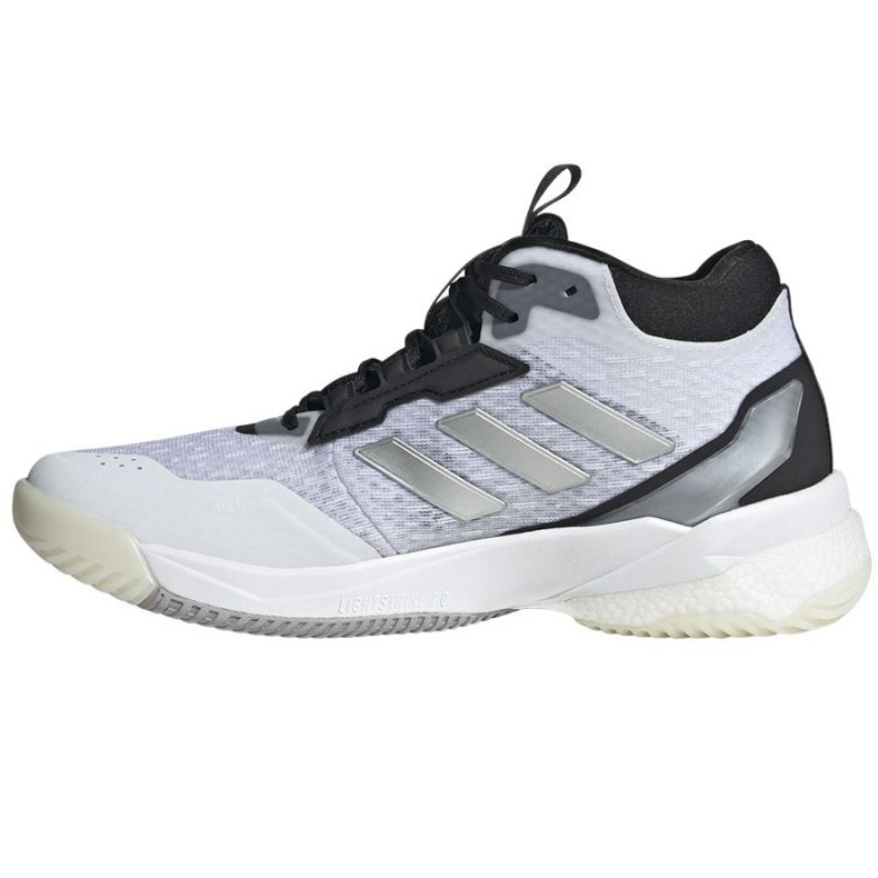 Chaussures de volley-ball Adidas Crazyflight 5 Mid ID5725 blanc 1