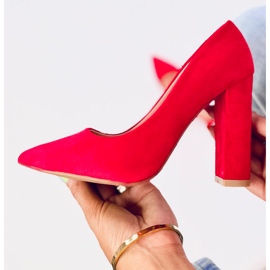 Escarpins sur le poste Scully Red rouge 3
