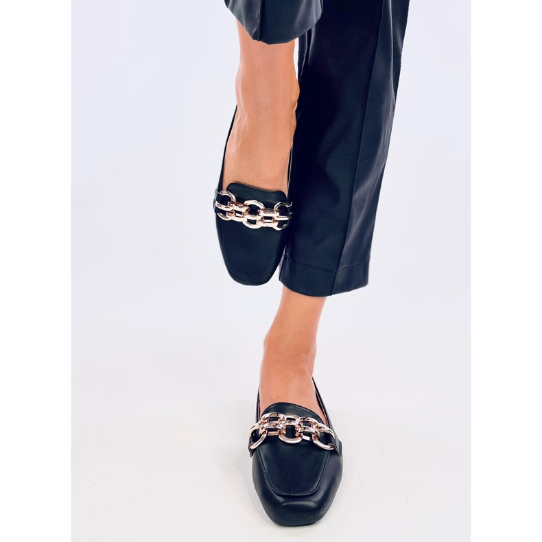 Mocassins femme Bianca Noir 1