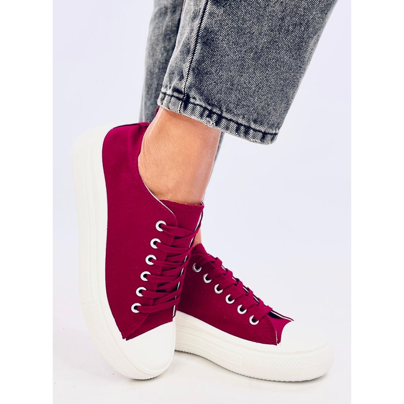 Baskets femme Ebbe W.RED rouge 2