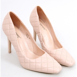Escarpins matelassés femme Modi Beige 1
