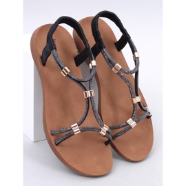 Sandales Malcuis noires douces et confortables 1
