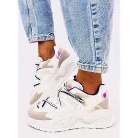 Baskets blanches Farey 4