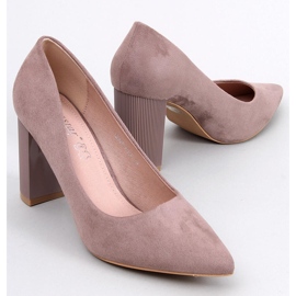 Escarpins à talons Annette kaki beige 1