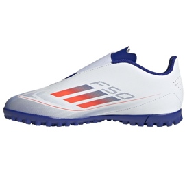 Chaussures Adidas F50 Club Vel Tf IF1386 blanche 1