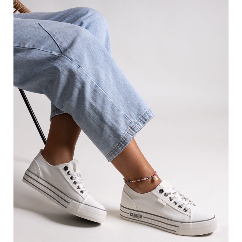 Baskets blanches Big Star KK274012 1