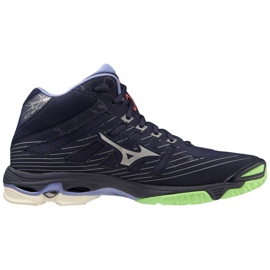 Chaussures de volley-ball Mizuno Wave Tension Mid V1GA216511 bleu 1