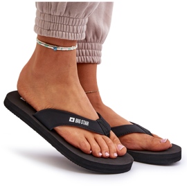 Tongs légères en mousse pour femmes Big Star NN274A718 Noir le noir 4