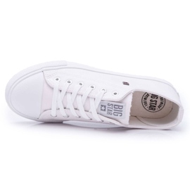 Baskets Basses Homme Big Star Blanc V174347 blanche 2 Baskets Basses Homme Big Star Blanc V174347 blanche 2